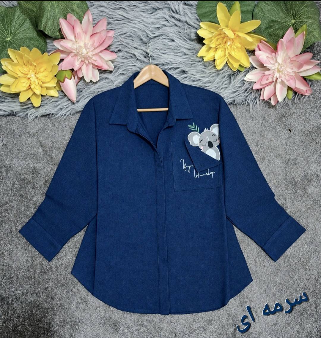 شومیز کیوت با رنگ بندی و کیفیت عالی😍😍1195دخت
