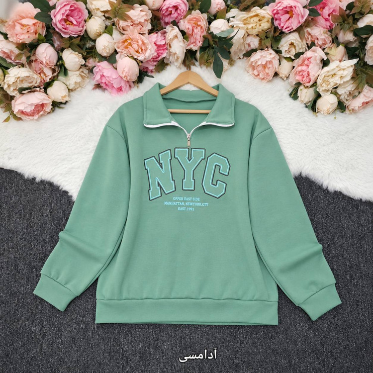 دورس نیم زیپ NYC جنس درجه یک🥰♥کد 24578 آرات