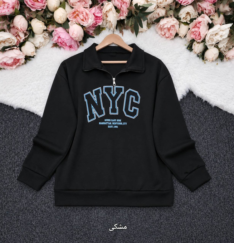 دورس نیم زیپ NYC جنس درجه یک🥰♥کد 24578 آرات