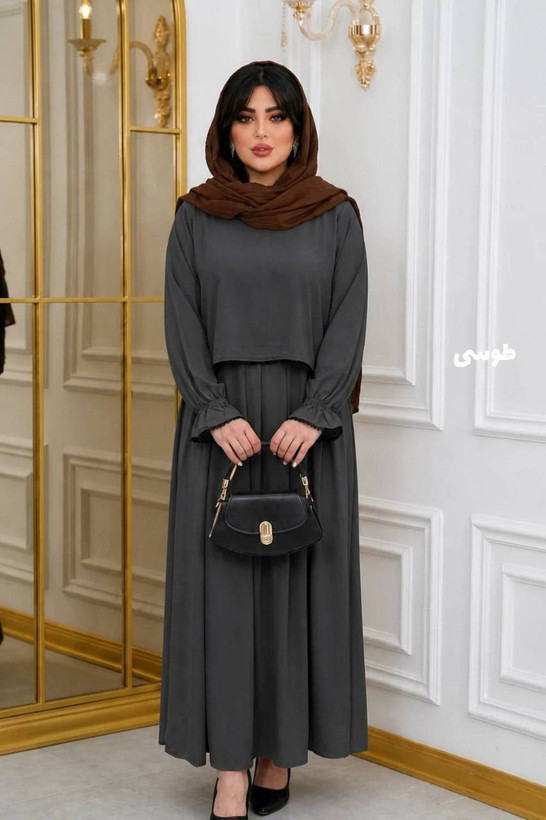 ست سارافون و رویه لیلیوم در رنگبندی 😍✅کد 16952 ناز