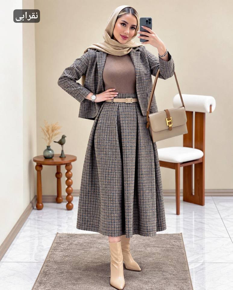 ست کت دامن ریما زیبا🌺😍🌺😍24606شایسته