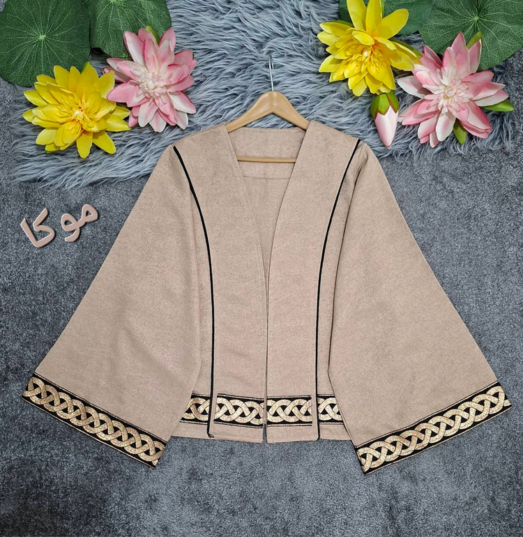 کت استین کلوش با کیفیت عالی😍🌺😍دخت۱۱۹۳