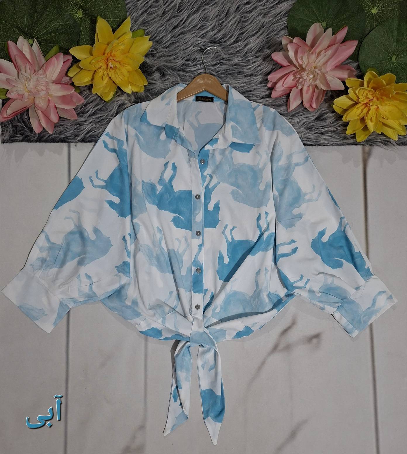 شومیز گره ای خاص و دلبر 😍🌺😍دخت ۱۱۹۱