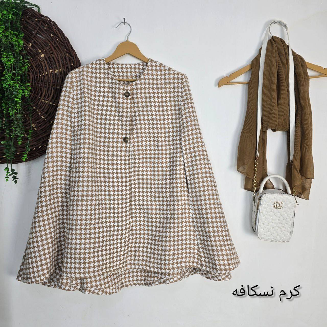 شنل لعیا جنس توییت موهر در دورنگ 🌈🌈 کد ۱۰۴۸ ست