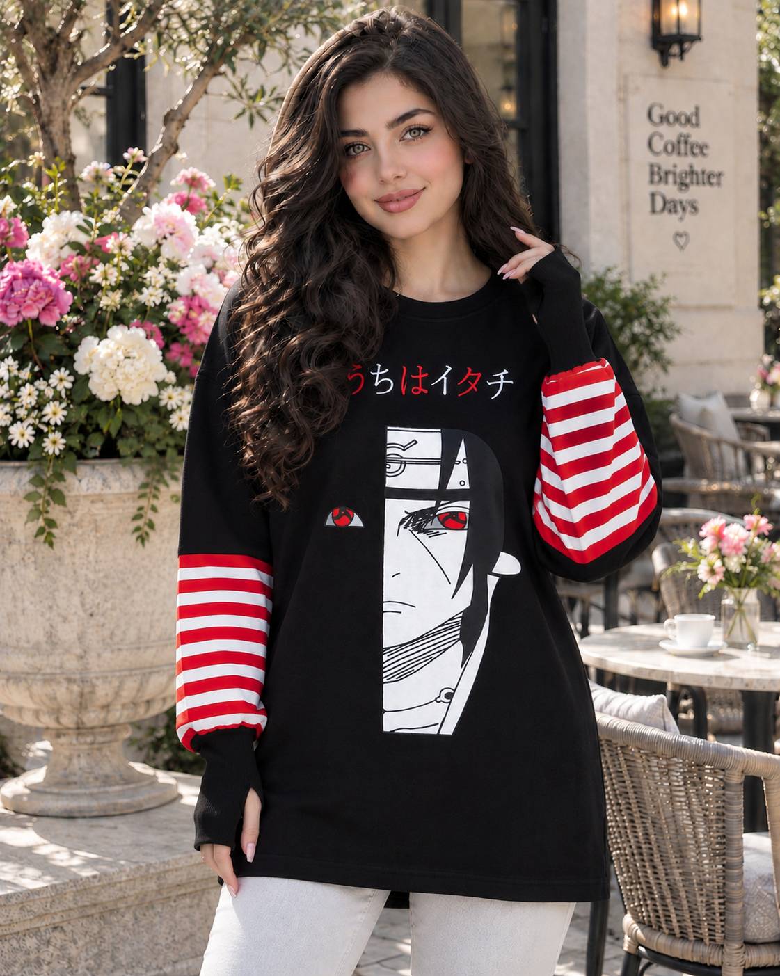 تیشرت لانگ فینگر دار با کیفیت عالی😍🌺😍دخت۱۱۶۵