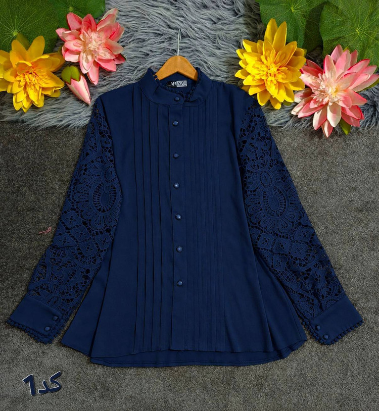 شومیز ساتن بسیار شیک و زیبا😍🌺😍دخت ۱۱۵۷
