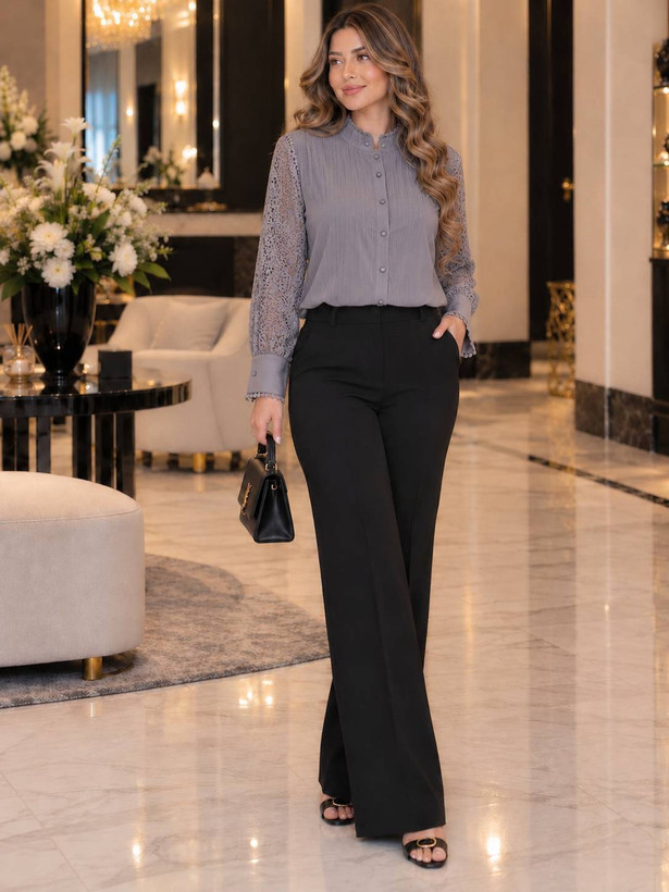 شومیز ساتن بسیار شیک و زیبا😍🌺😍دخت ۱۱۵۷