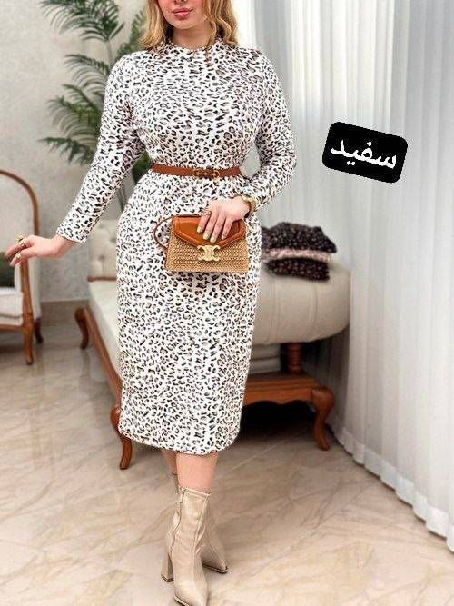 پیراهن مخمل سیسیل 🌿 با کیفیت عالی ✅ الیش24730