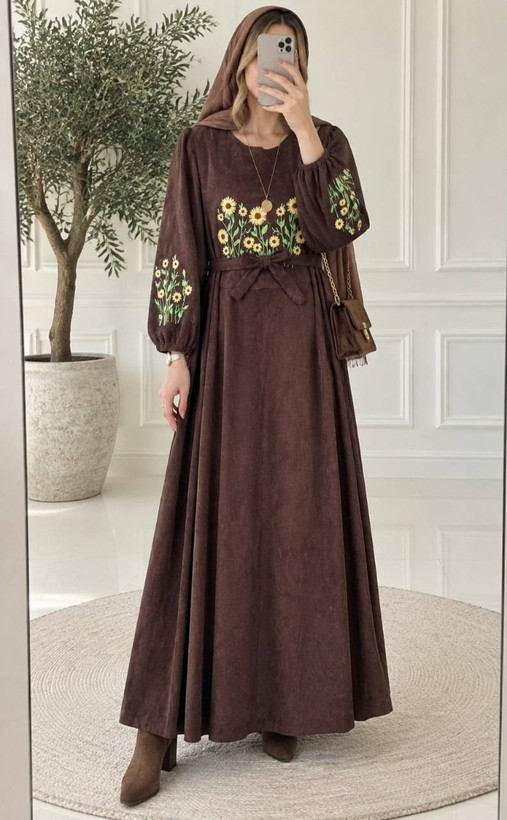کفتان گلدوزی اروشا 🌿 با رنگبندی و کیفیت بسیار عالی ✅والی۳