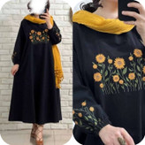 کفتان گلدوزی اروشا 🌿 با رنگبندی و کیفیت بسیار عالی ✅والی۳