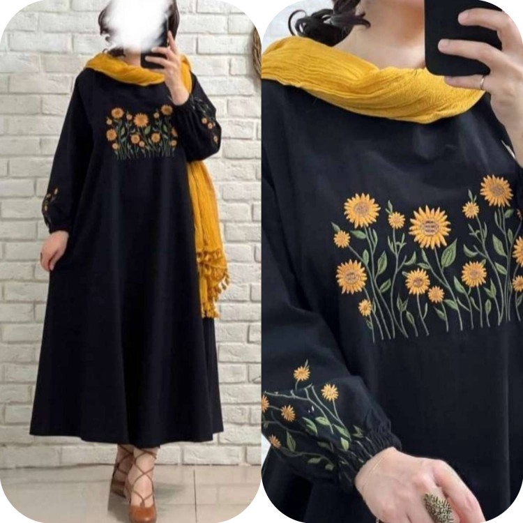 کفتان گلدوزی اروشا 🌿 با رنگبندی و کیفیت بسیار عالی ✅والی۳
