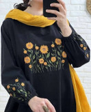 کفتان گلدوزی اروشا 🌿 با رنگبندی و کیفیت بسیار عالی ✅والی۳