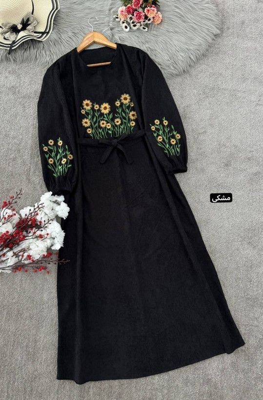 کفتان گلدوزی اروشا 🌿 با رنگبندی و کیفیت بسیار عالی ✅والی۳