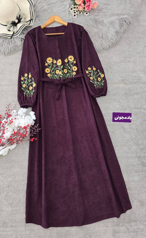کفتان گلدوزی اروشا 🌿 با رنگبندی و کیفیت بسیار عالی ✅والی۳