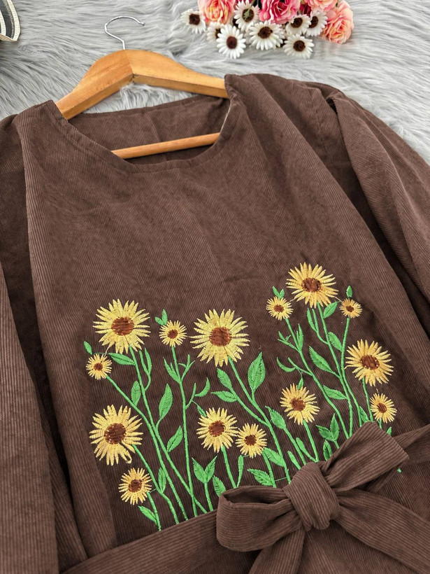 کفتان گلدوزی اروشا 🌿 با رنگبندی و کیفیت بسیار عالی ✅والی۳