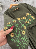 کفتان گلدوزی اروشا 🌿 با رنگبندی و کیفیت بسیار عالی ✅والی۳