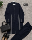 ست مانتو و شلوار اداری نفس 🌿با کیفیت عالی ✅ ارغوان 101023