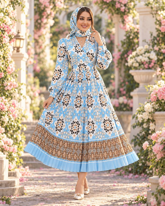 پیراهن مجلسی ۳۴۲ الیزه درجه یک در رنگبندی 😍 😍 کد ۲۴۸۰۸ لی