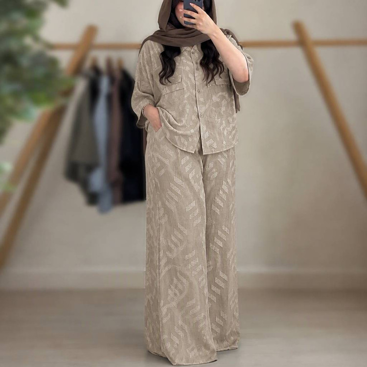 ست یسنا طرح موج بسیار زیبا و شیک😍🌺چیچک۲۲۷۶۲