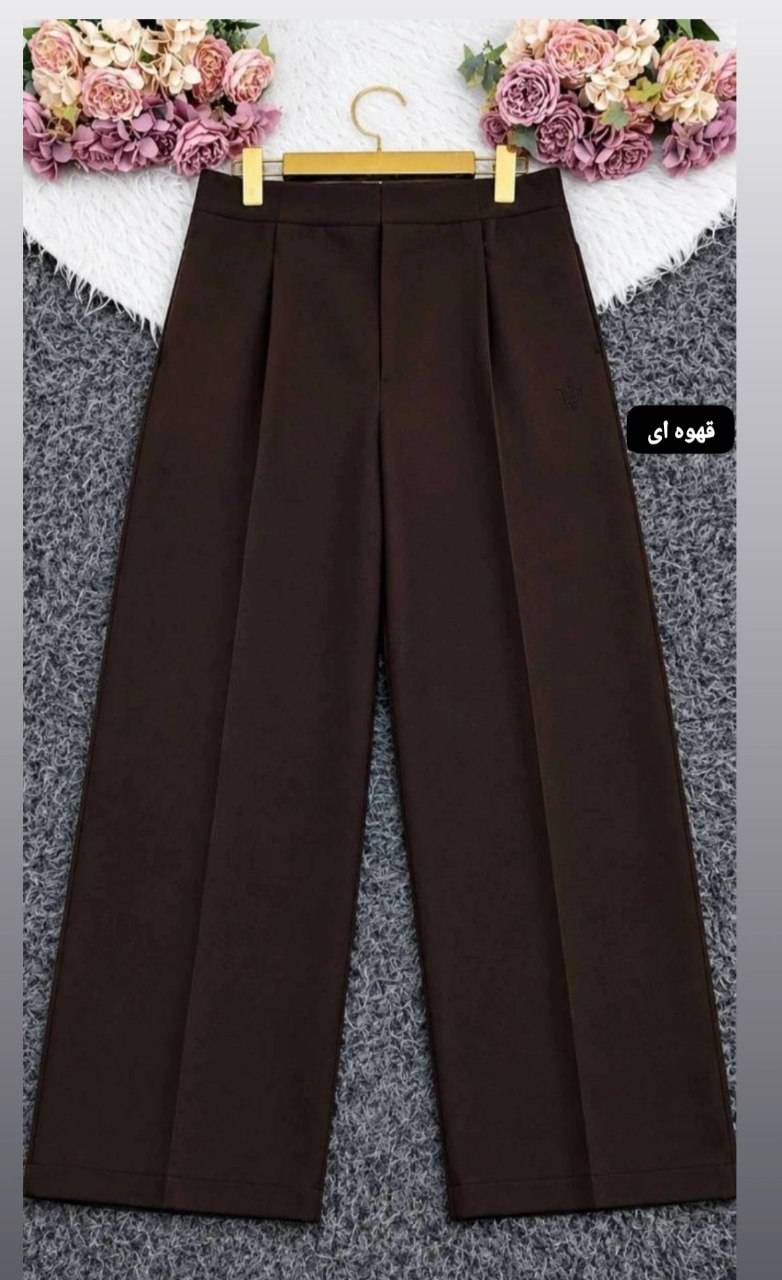 شلوار بگ مازراتی ۳۳۰ گرم🌿 با رنگ بندی و کیفیت عالی ✅ ارغوان 101096