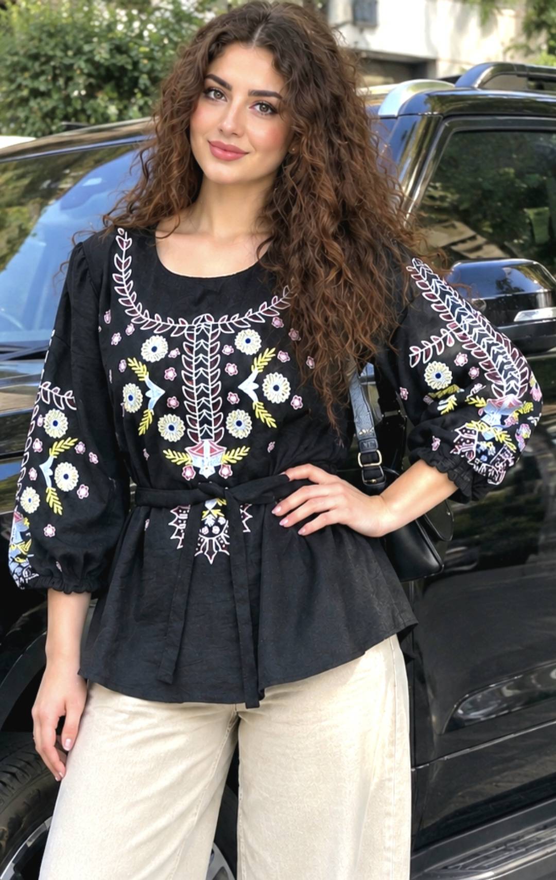 تونیک چاپی رنگی آرامش 🎀💞کد 84560 شیک و مد
