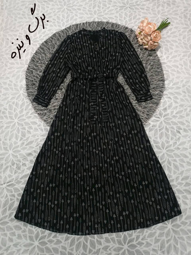 پیراهن یقه چین سه دکمه در رنگبندی 🥰🥰کد۲۵۹۷۶ دل