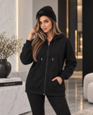 سویشرت زیپ دار رها ❤️🎀کد 794 آدرا