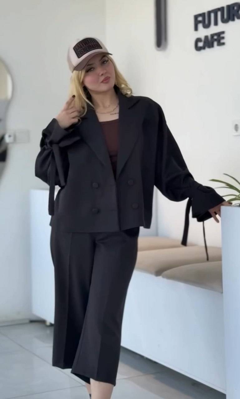 کت و شلوار انگور بسیار شیک و زیبا😍🌺سیمو ۲۴۴۱۴