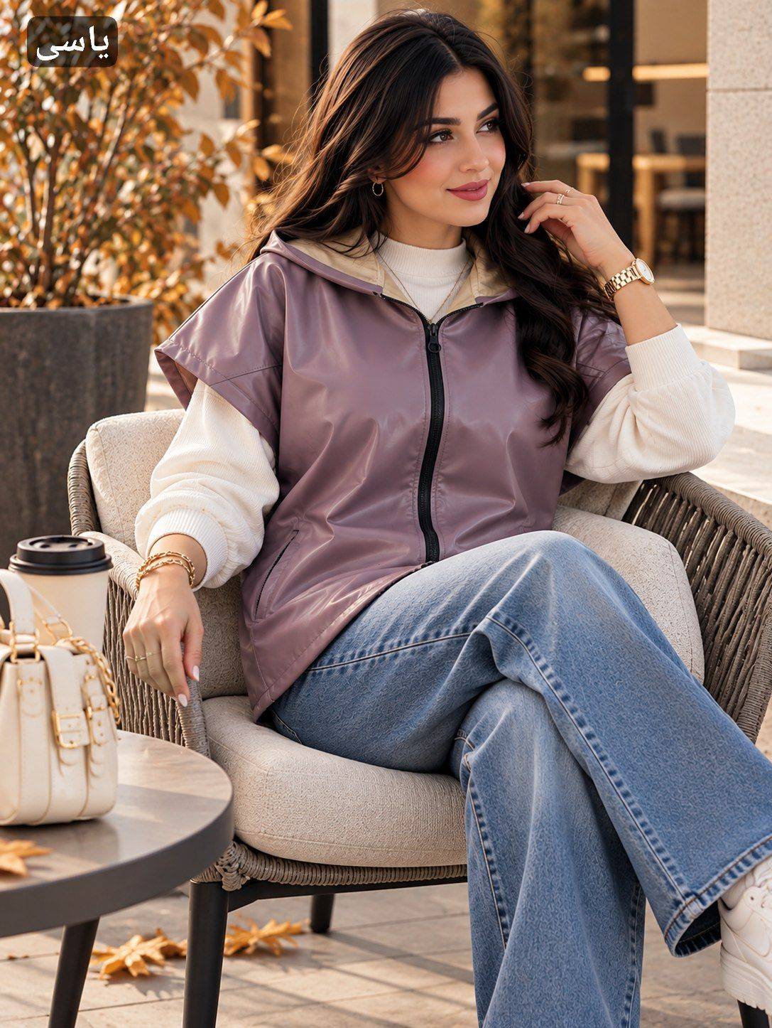 وست چرم میشل اعلا🌺😍25994شایسته