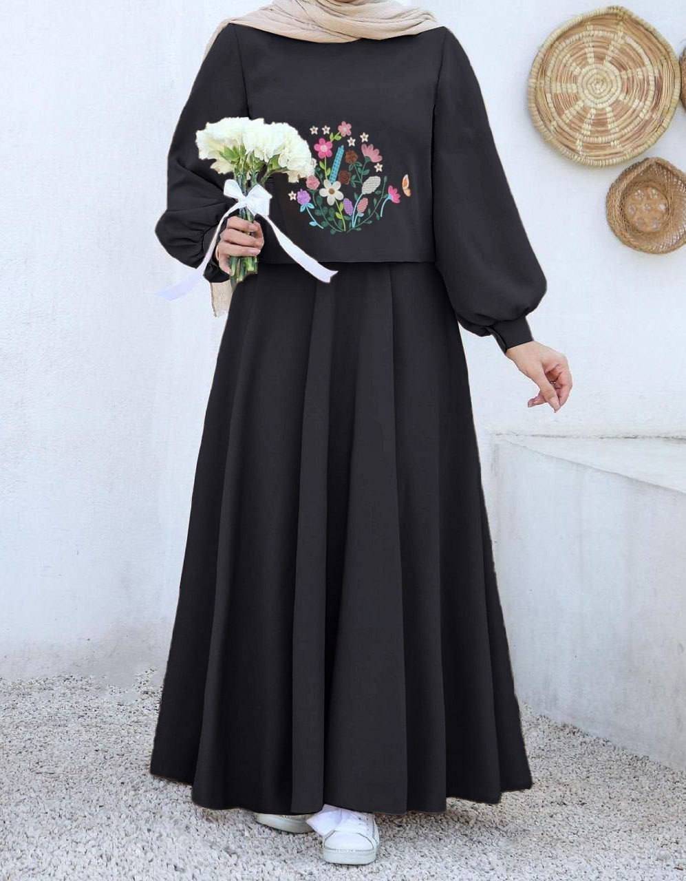 ست سارافون و رویه آرامش 🌿 با کیفیت عالی ✅ والی6388