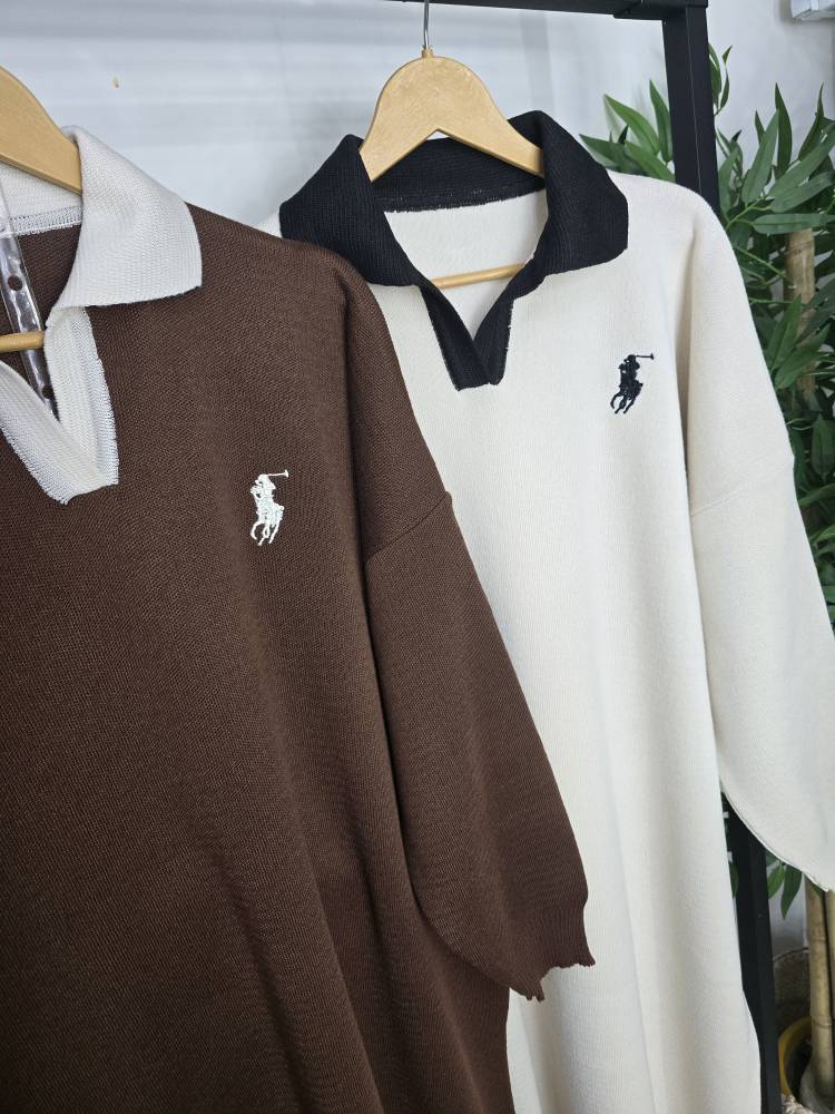 کفتان polo بافت در رنگبندی 🌈🌈کد ۲۶۳۱۸ ست