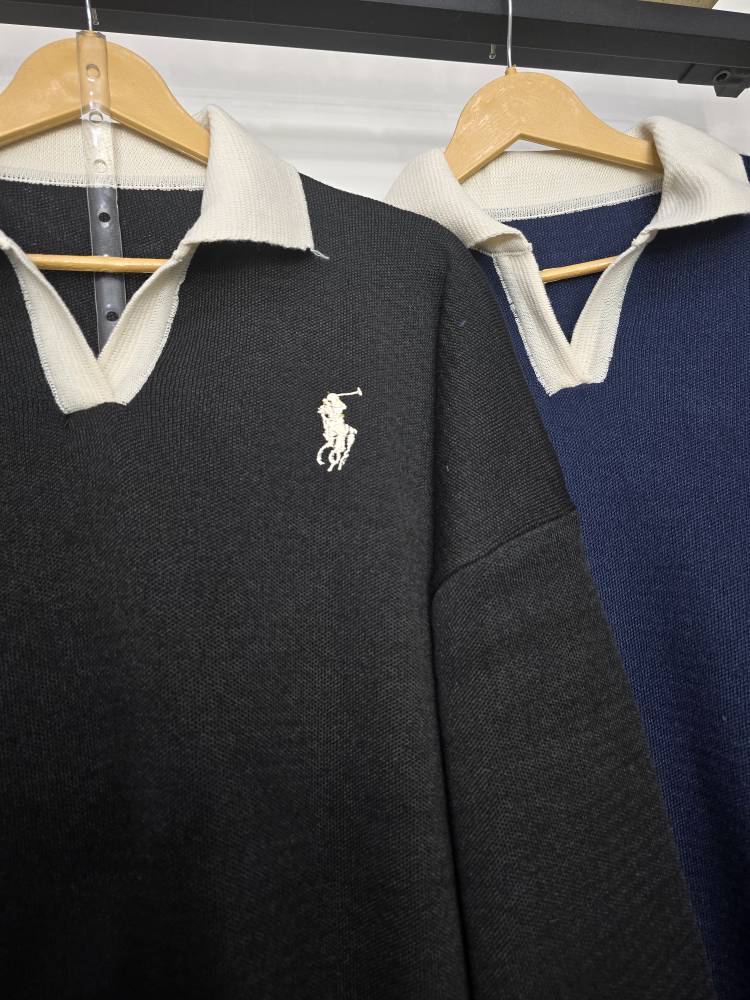 کفتان polo بافت در رنگبندی 🌈🌈کد ۲۶۳۱۸ ست