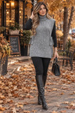 وست بافت یقه اسکی 🎀💞کد 23926 آرات