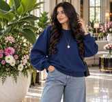 سویشرت دوری بیسک ❤️🫀کد 26287 مدلند