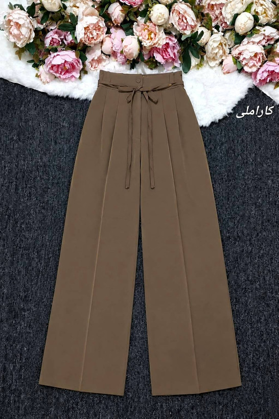 شلوار. فول بگ ریزشی کرپ مورگان😍🌹کد 22290
