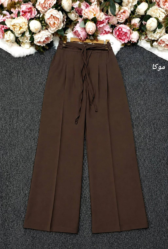 شلوار. فول بگ ریزشی کرپ مورگان😍🌹کد 22290