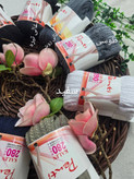 جوراب شلواری گندمی جنس نخ الاستیک در رنگبندی 🎀🎀کد۴۰۷۳ ست