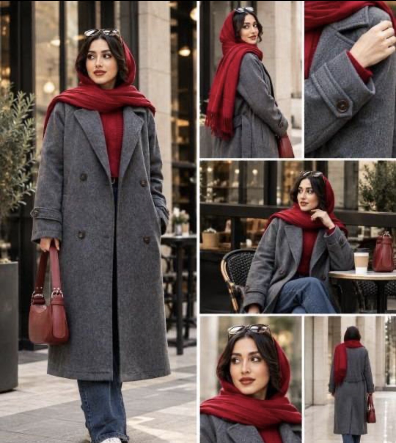 پالتو فوتر مهشاد تکرنگ 🎀🎀کد۲۷۴۵۴ راش