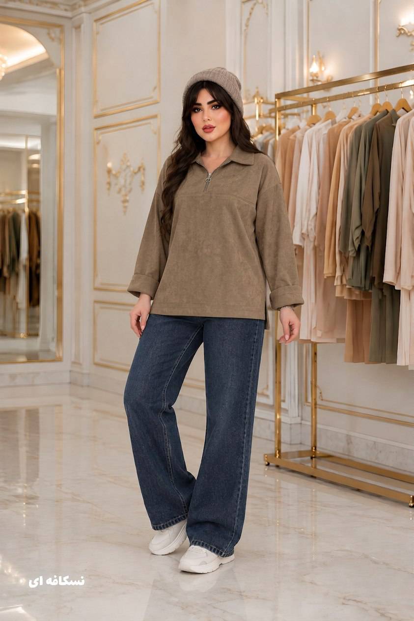 نیم زیپ کبریتی 💕💞کد 27446 ناز