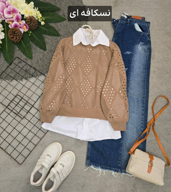 بلوز بافت شروین☘️🌺23539نفیس
