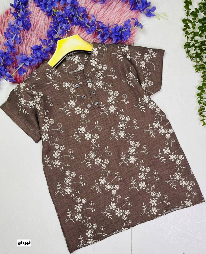 تیشرت گلی 🫀🌹کد 16747 ماه