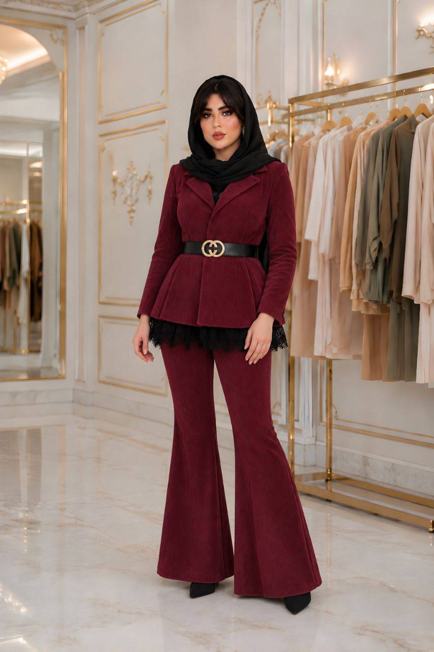 مانتو شلوار هلیا💕🌹کد 27597 ناز