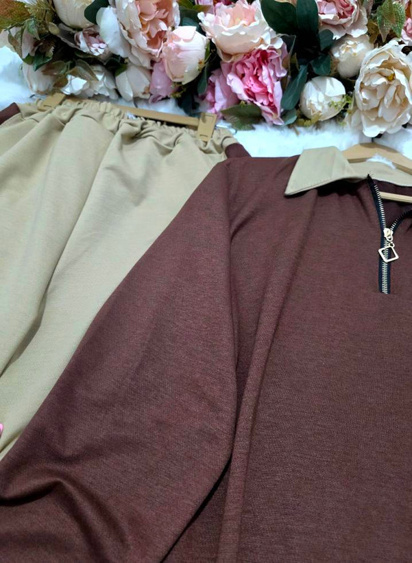 ست نیم زیپ polo😍❤️کد 23274 مد