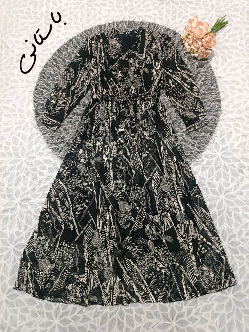 پیراهن یقه چین سه دکمه در رنگبندی 🥰🥰کد۲۵۹۷۶ دل