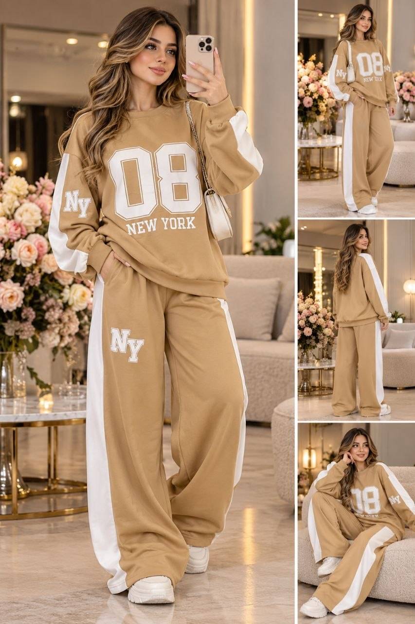ست بلوز شلوار اسپرت 💕🫀کد 24863 آرات