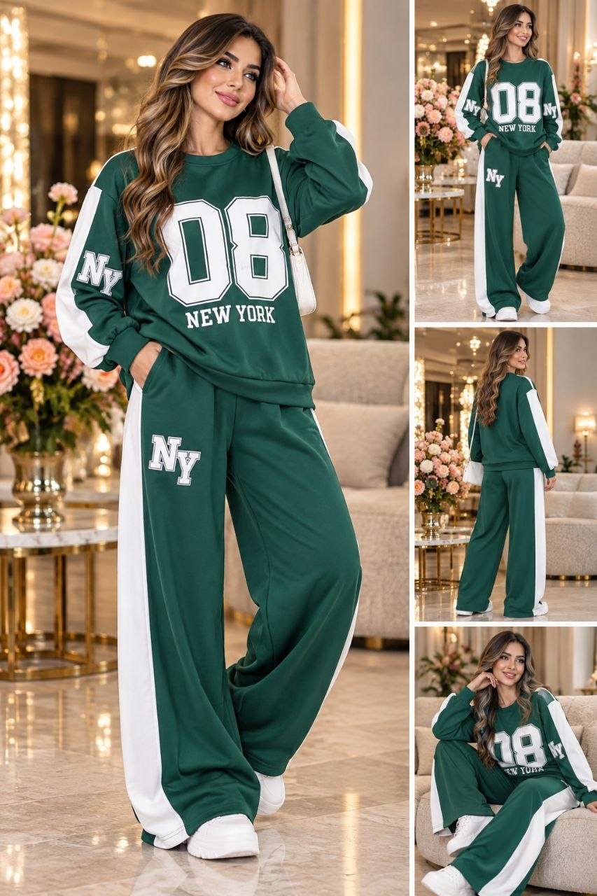 ست بلوز شلوار اسپرت 💕🫀کد 24863 آرات