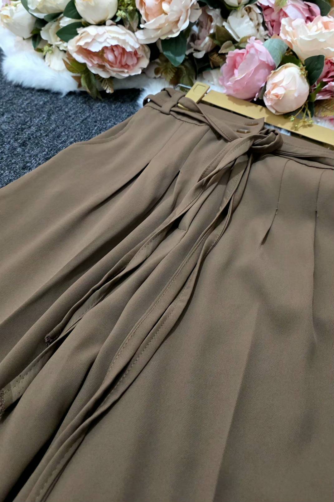 شومیز فول بگ ریزشی کرپ مورگان 💕🌸کد 22290 مد