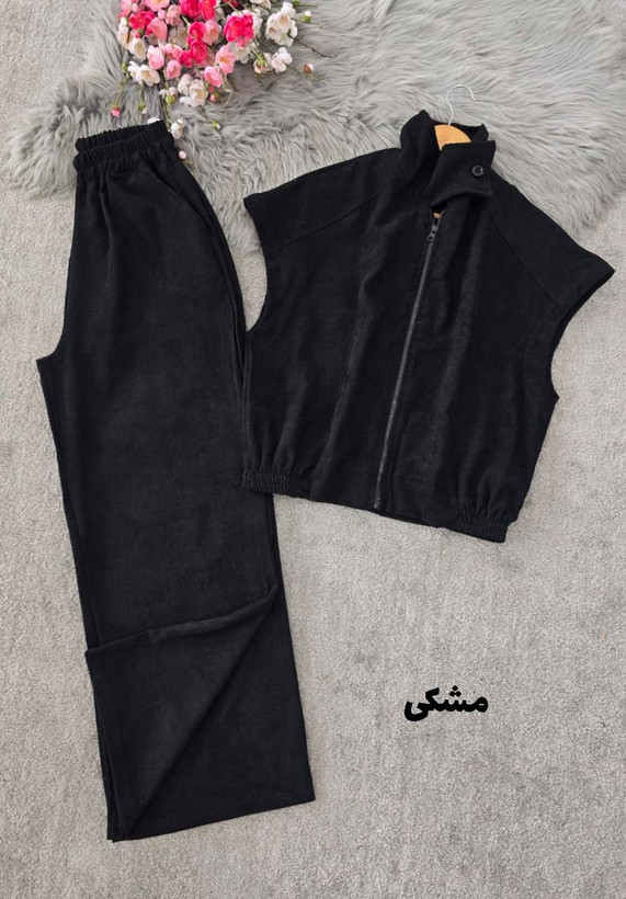 ست وست و شلوار برکه🌿 با رنگ بندی و کیفیت عالی ✅ والی27699