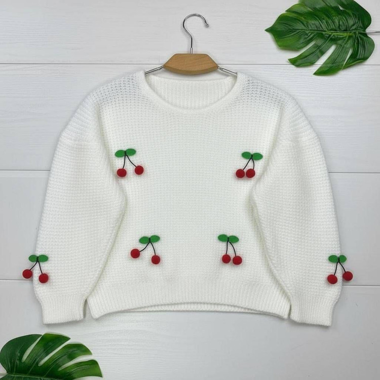بلوز بافت گیلاسی 🍒 با رنگ بندی و کیفیت عالی ✅ الیش24415