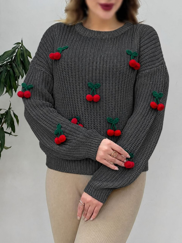 بلوز بافت گیلاسی 🍒 با رنگ بندی و کیفیت عالی ✅ الیش24415